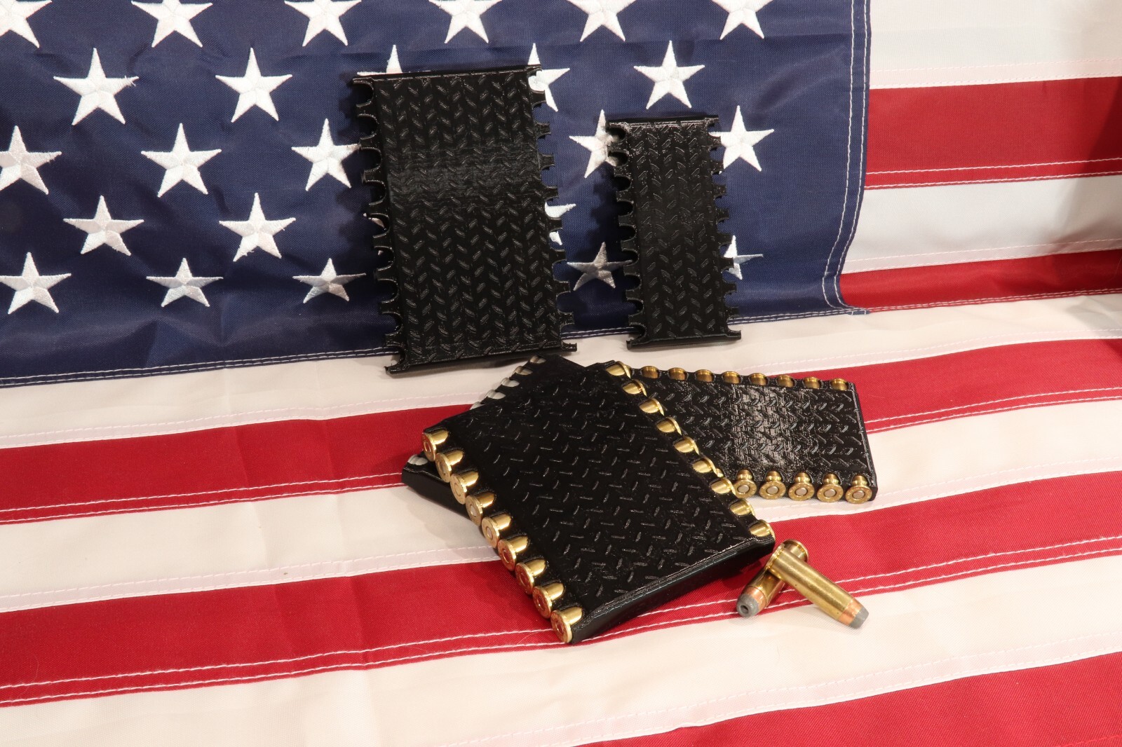 Flexible Handgun Ammo Wallets - No Live Ammo!