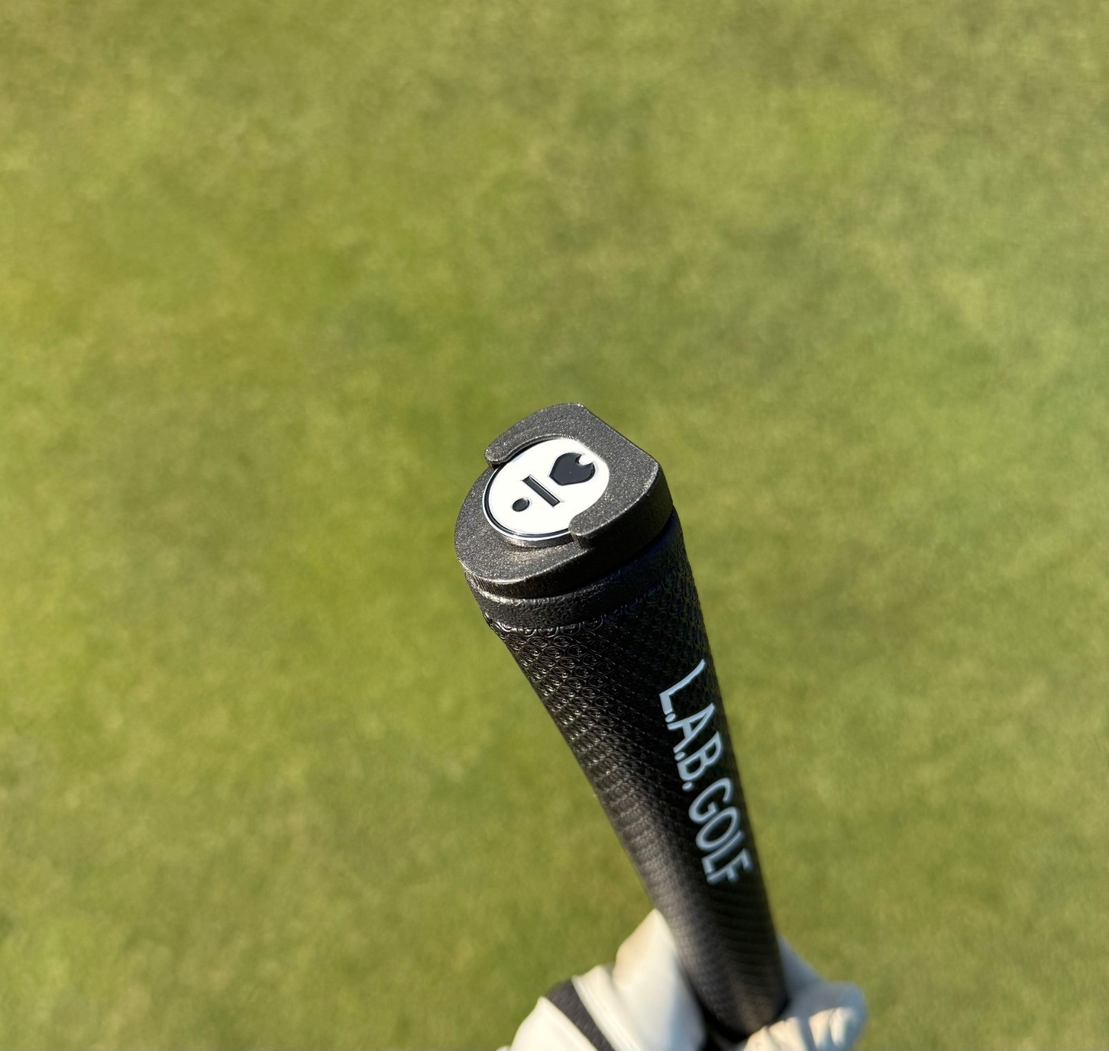 Magnetic Ball Marker Holder + Ball Marker for L.A.B Press Pistol Grip  (NO GRIP)