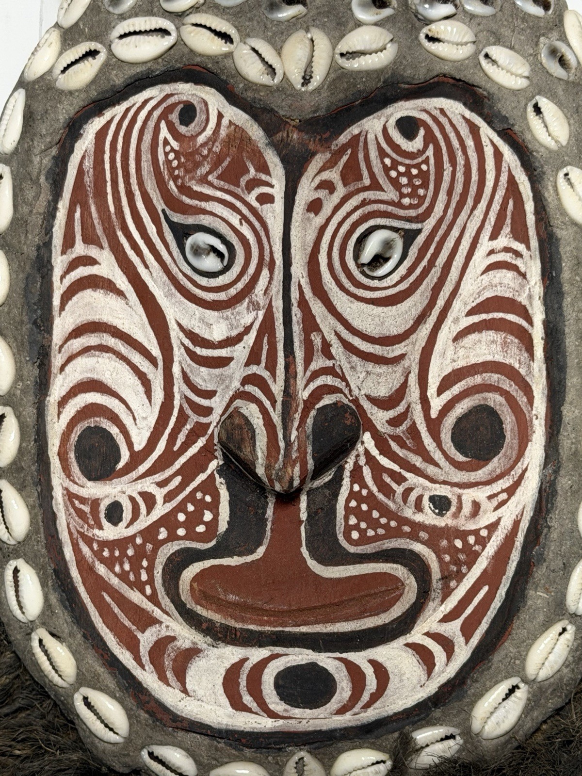 Papua New Guinea Mask “Angriman” Sepik River Region Latmul People