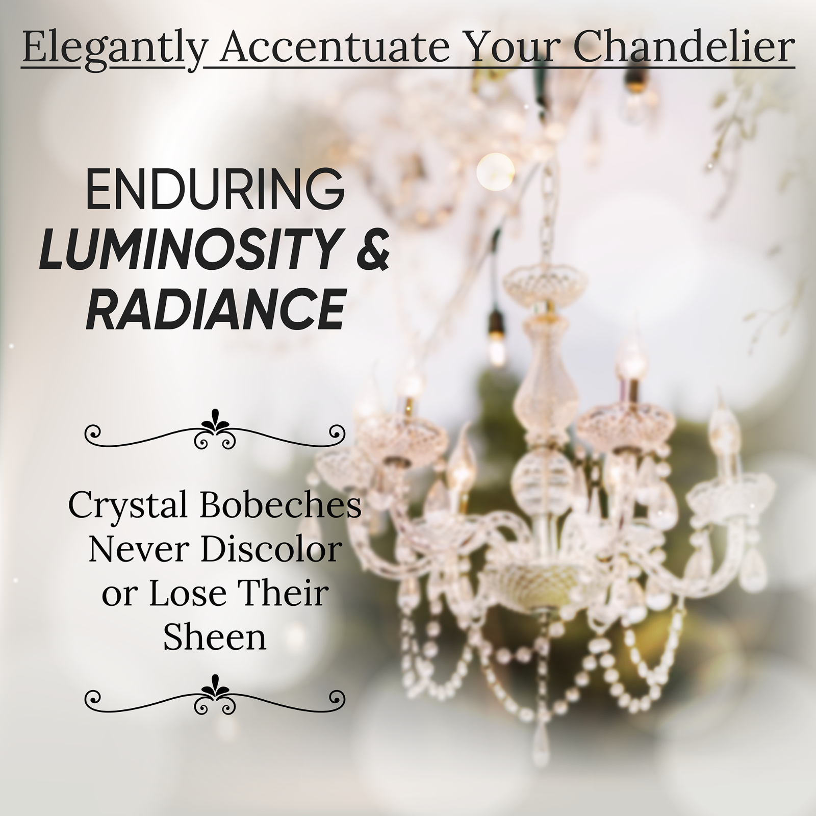 Asfour Crystal Lead Crystal Bobeche for Chandelier 4" Candlesticks & Candelabras