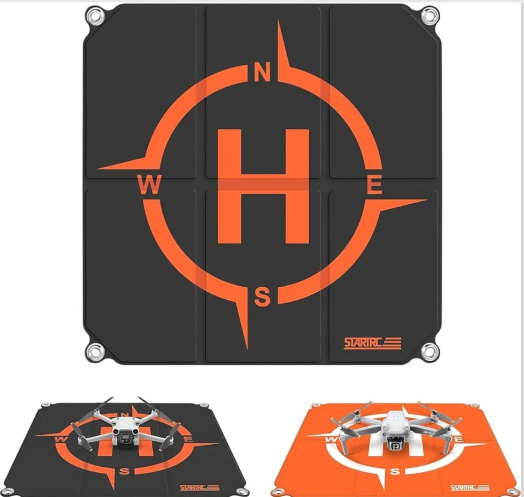 Drone Landing Pad Foldable (2X3 Fast-Fold),(22In/55Cm) Double-Sided Waterproof