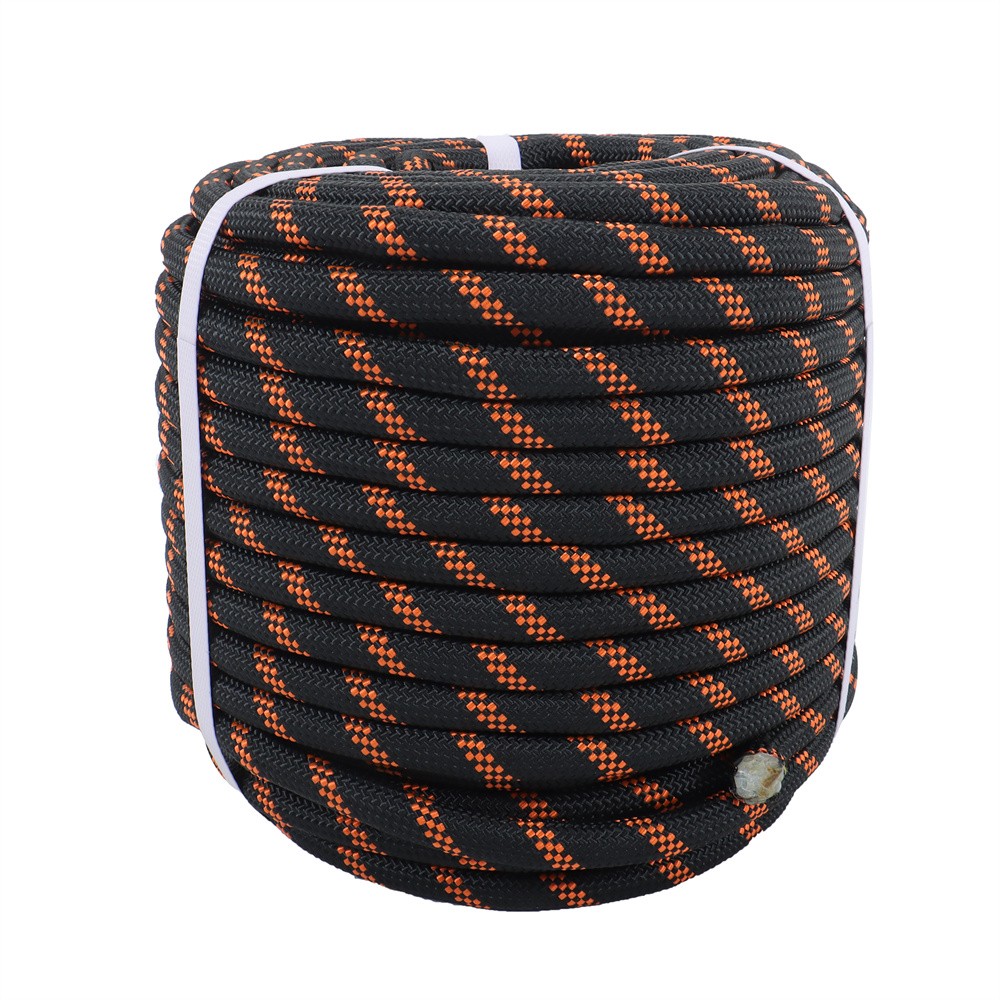 Double Braided Polyester Rope Strong Arborist Rigging Rope 48 Strand 1/2" X 200'