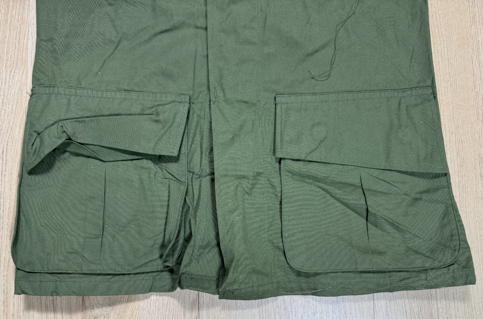 Vietnam War era US Army Military Jungle Fatigue Shirt Size X-Small XS DEAD STOCK