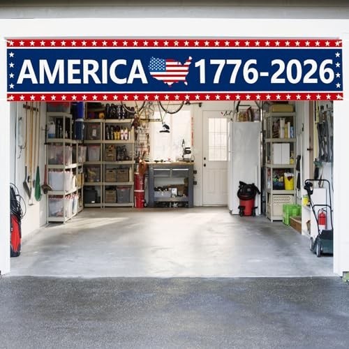 250th Anniversary Banner 120" x 20" America 1776-2026 USA 250 Years Birt