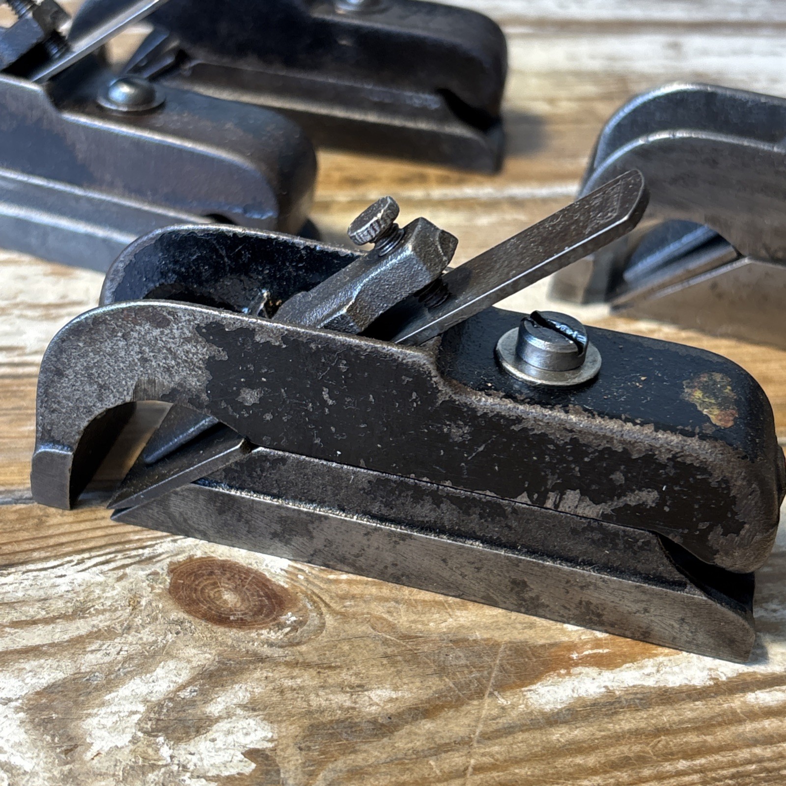 Vintage No. 75 Bullnose Rebate Planes by Stanley & Record