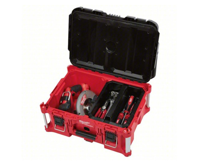 SALE! Milwaukee 48-22-8425 PACKOUT Large Tool Box, 22" W x 16-1/4" D x 11" H