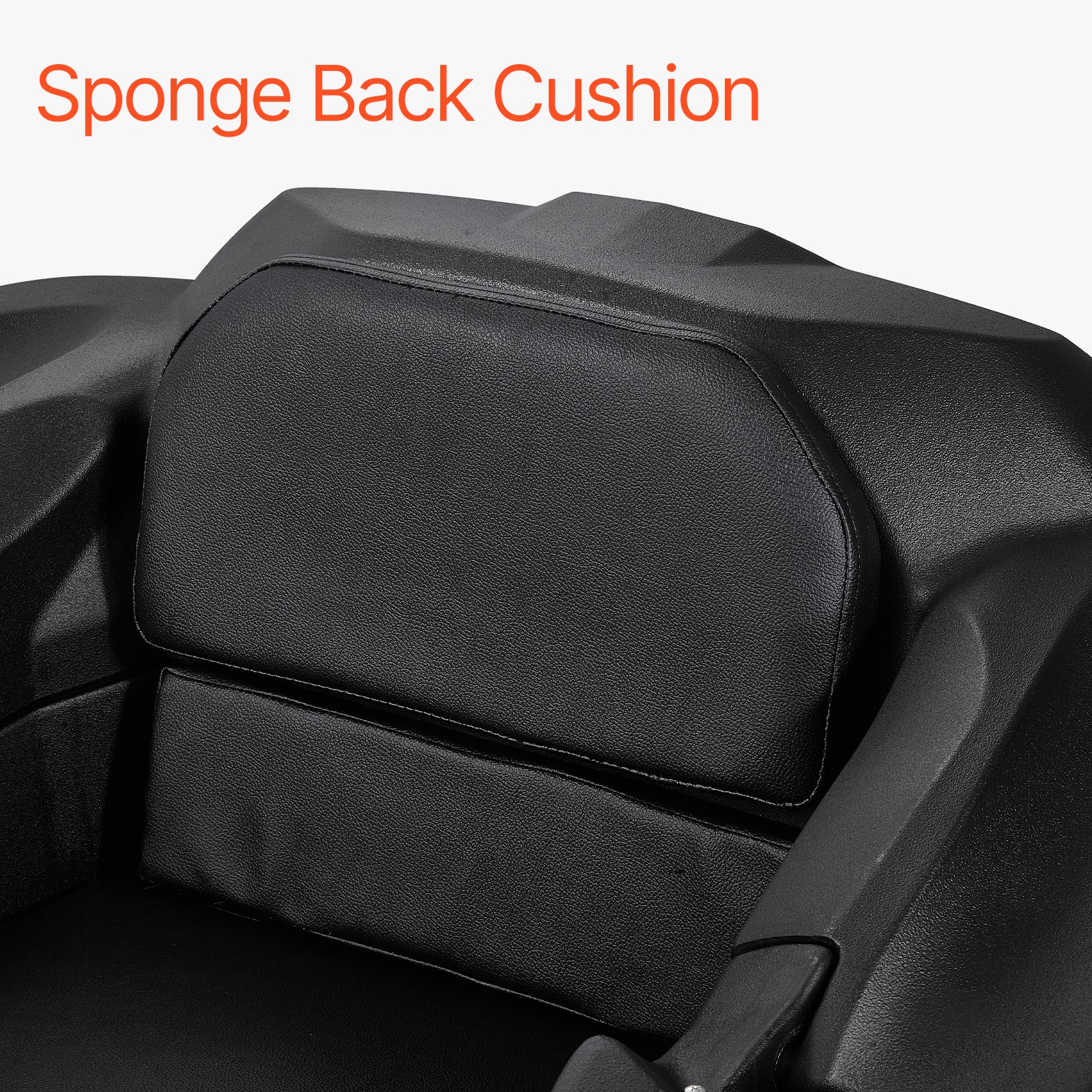 75L ATV Rear Trunk Cargo Storage Box Rack Luggage Case for UTV Can-am Universal