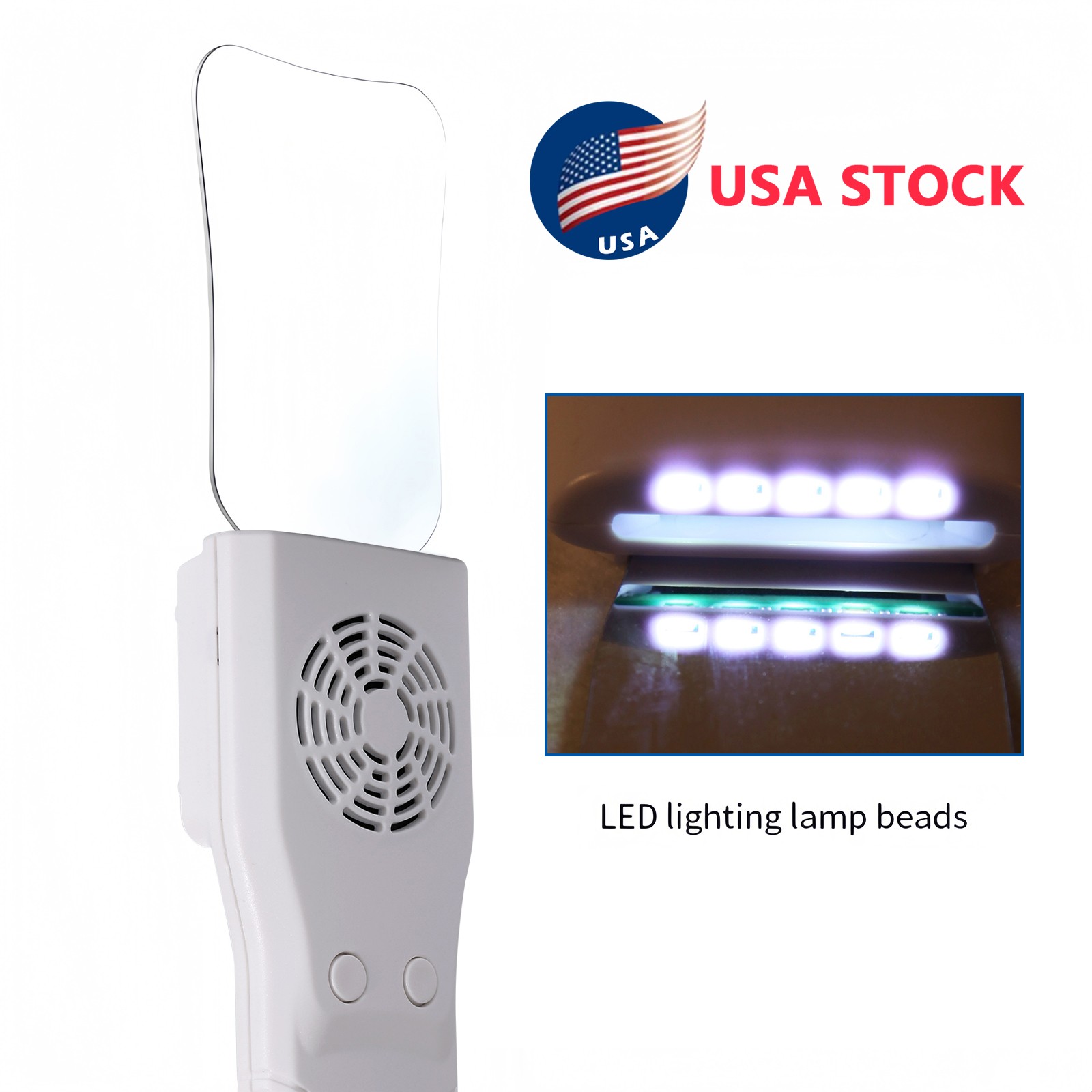 Dental Occlusal Mirror Fog Free LED Intra Oral Photo System 4 Mirrors Anti-Fog