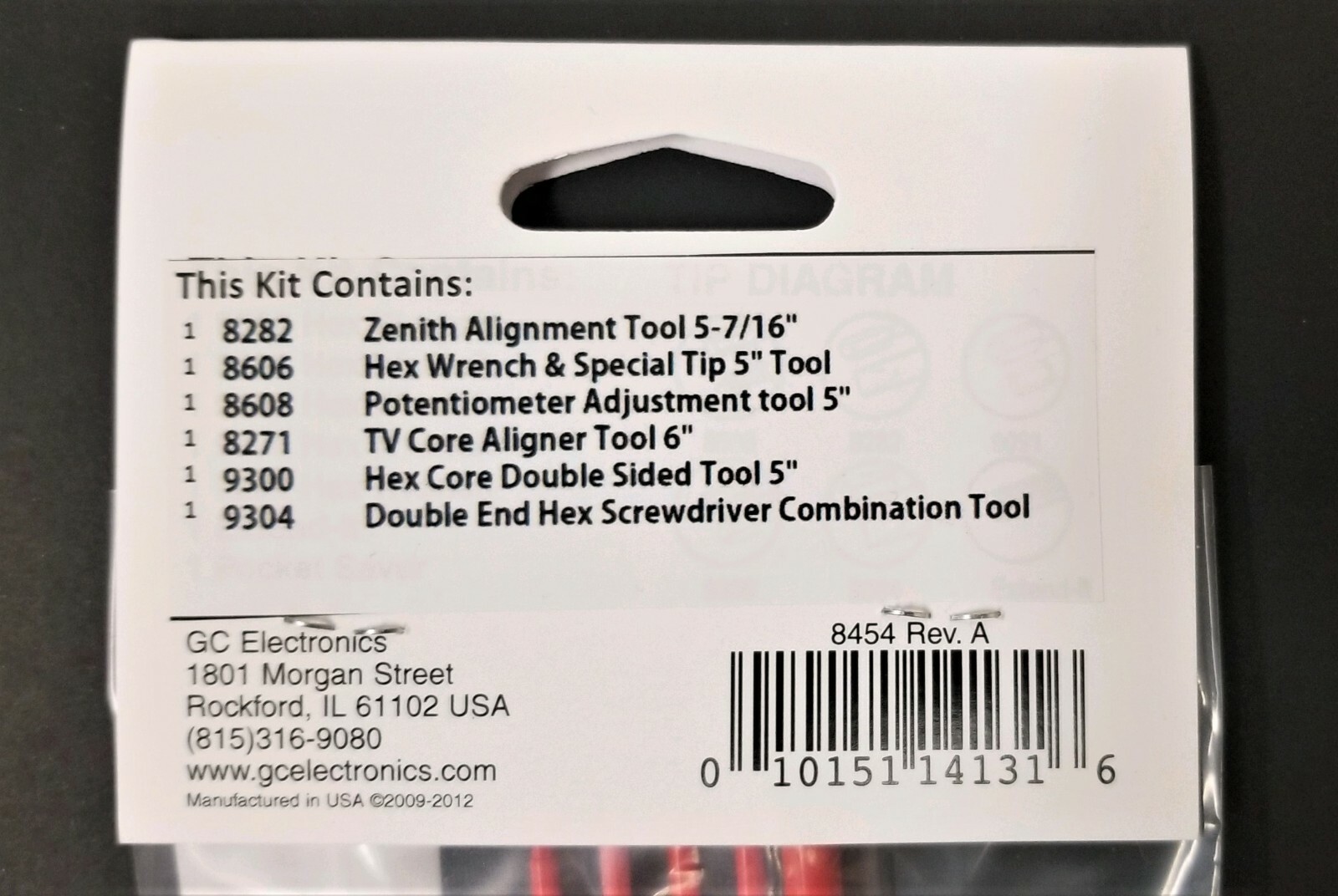 GC 8454 Universal Alignment Trimmer Tool Set CB PC TV / Ham Radio