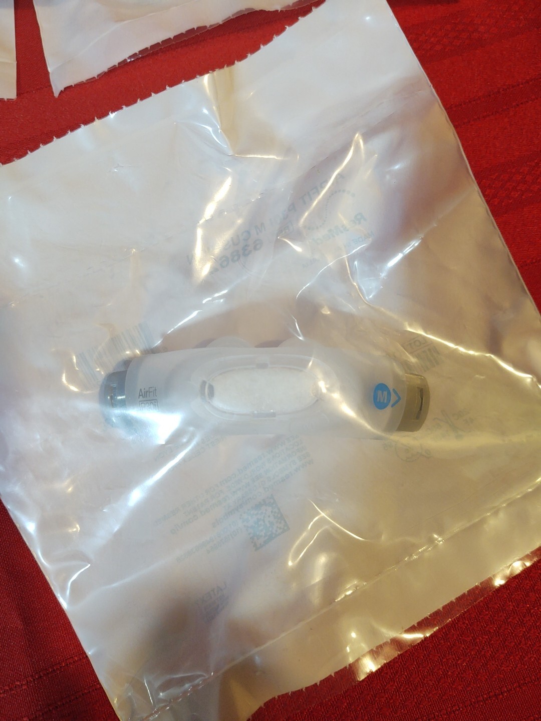 4- LOT ResMed #63862 AirFit P30i Medium Nasal Pillows. NEW SEALED.