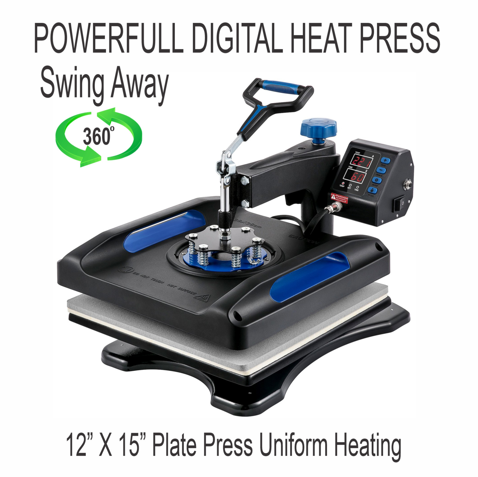 Complete DTF Printing Kit - Epson Printer & 12"x15" Heat Press Bundle