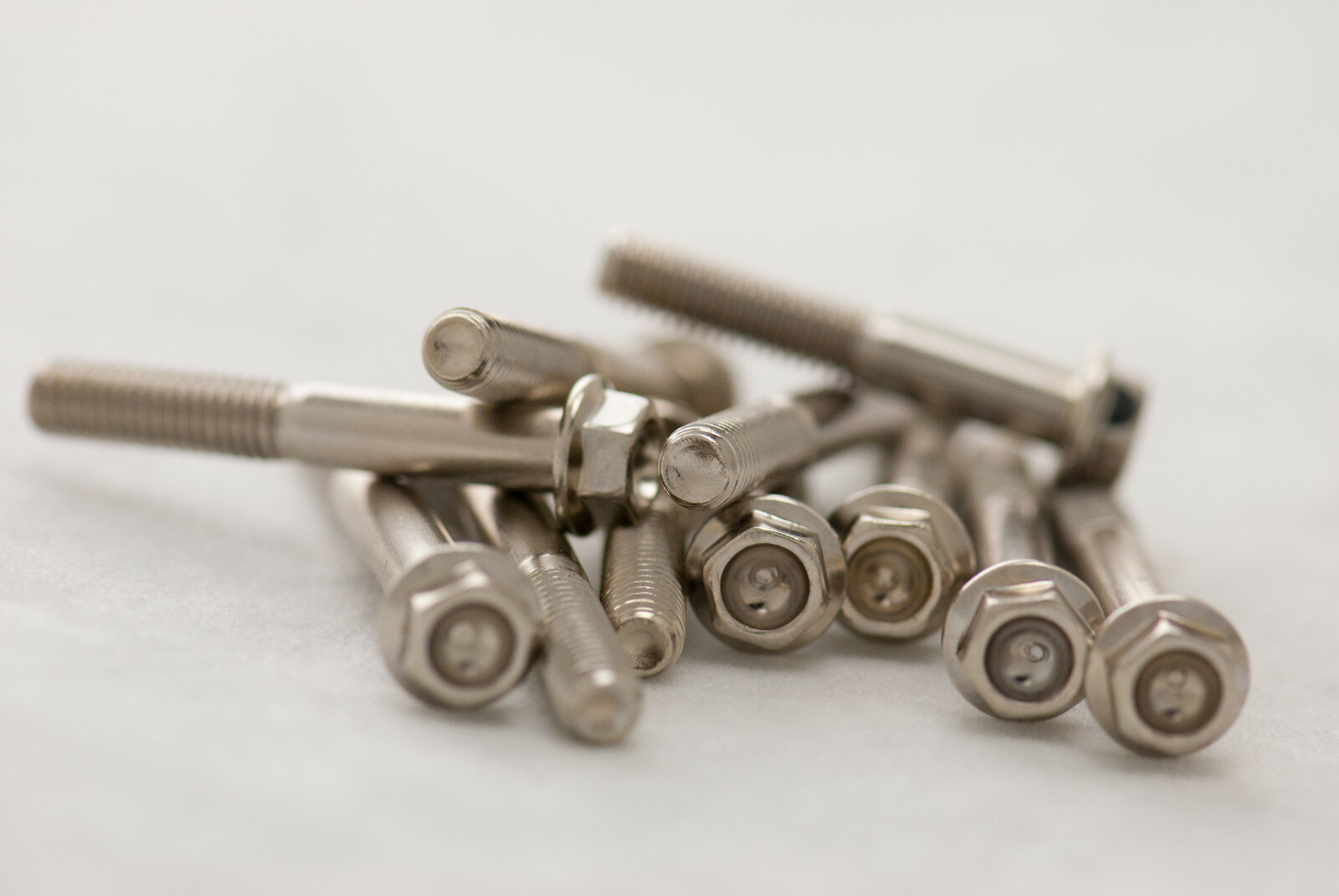 ENGINE Bolt Kit for Suzuki RM-Z450 | Works Nickel bolts are Instagram worthy!