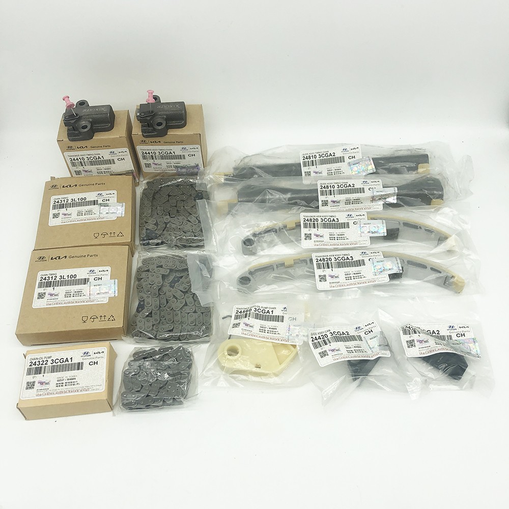 USA OEM Timing Chain Kit For Hyundai Genesis Azera Santa Fe Kia Sorento