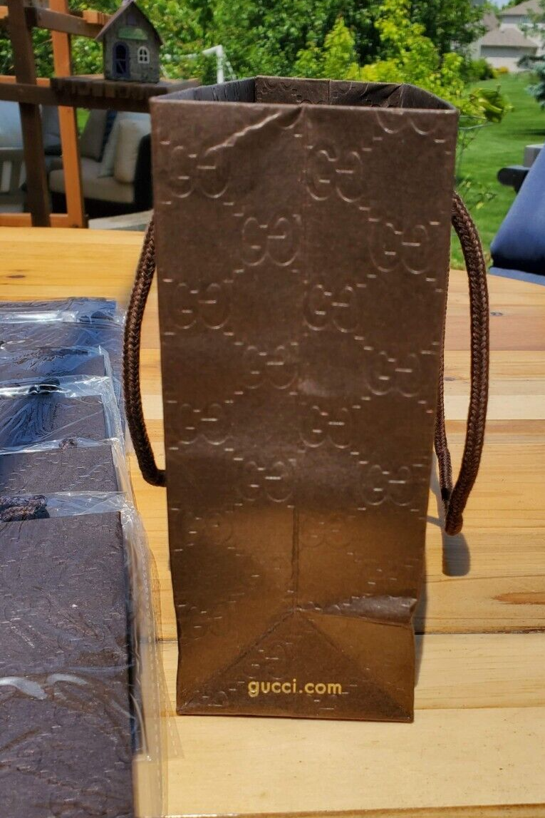 GUCCI Firenze 1921 Paper Shopping Gift Bag - Brand New Wrapped 9x6.7x2.5