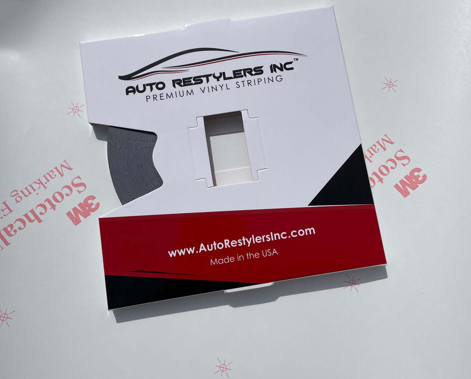 ARi 3/16" x 150' 3M 2-Color Auto Vinyl Pinstripe Tape Boats, Marine & Industrial