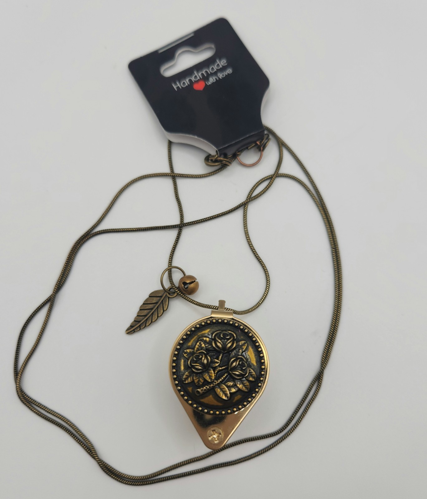 30× Jewelers Loupe Necklace Magnifier Loop Magnifying Glass Jewelry Silver Gold