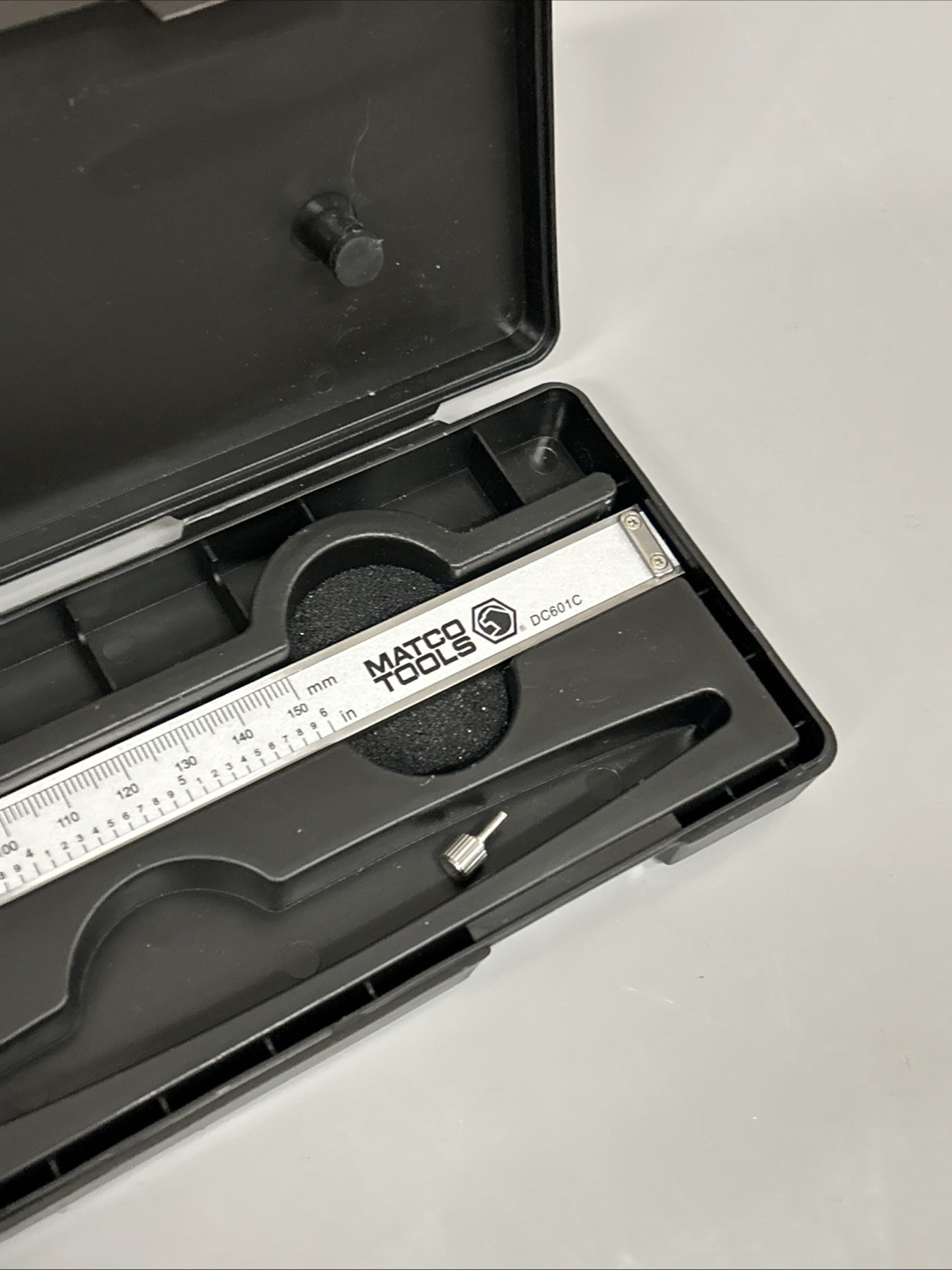 MATCO TOOLS 6"/150MM Electronic Digital Caliper DC601C w/ Original Case Tested