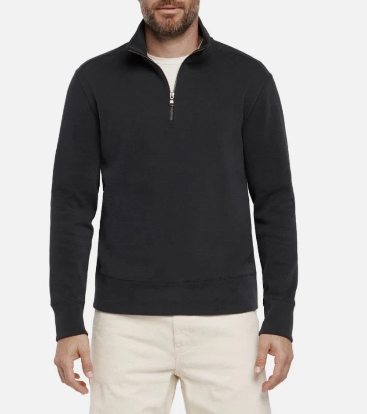 Banana Republic men's Knit 1/4 Zip Pullover