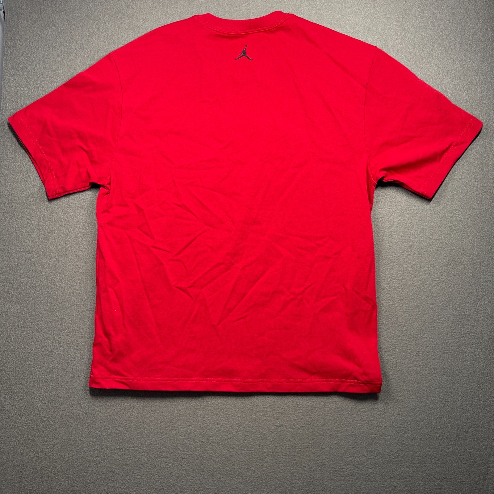 Nike Air Jordan Shirt Mens L Red Sneaker Patch Basketball HJ2326 687