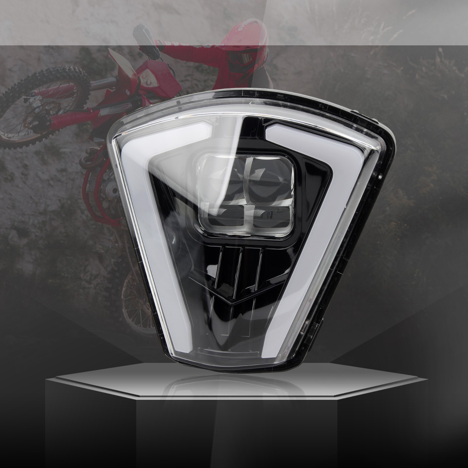 Motorcycle Headlamp Core For GASGAS EX EC 2024 2025 Motocross Headlight Parts