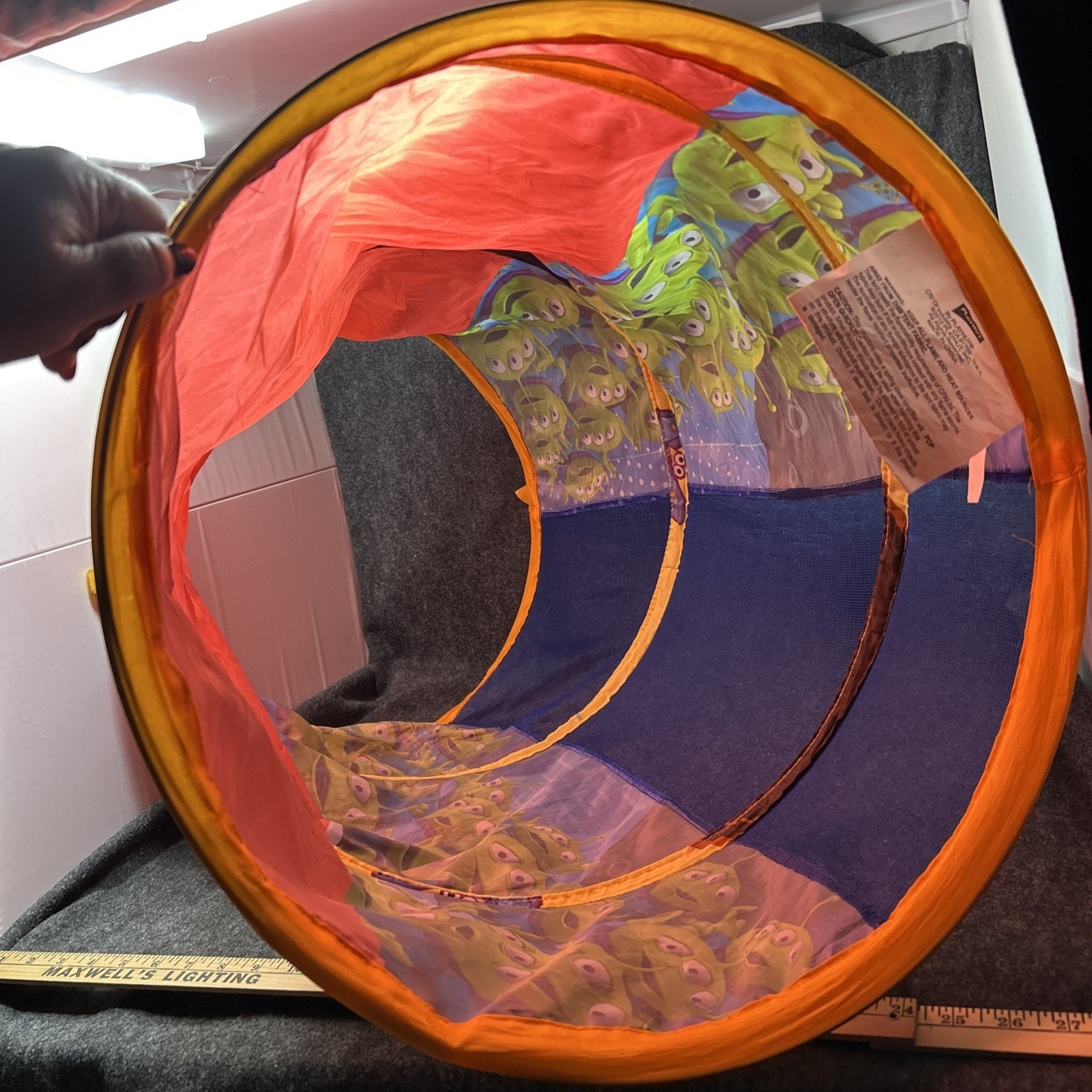 Rare 2012 Toy Story Playhut Alien Play Tunnel Pixar Little Green Men Adventure