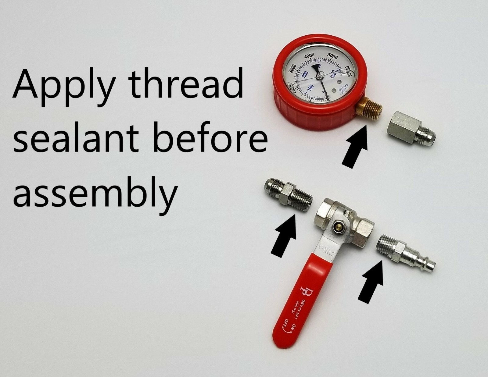 International T444E Hpop Test Tool Kit, High Pressure Oil & Air Leak Test Set