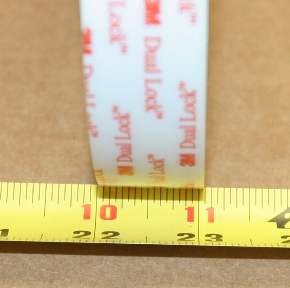 3M SJ3550 dual lock fastener type 250 - 3 feet ( 36" x 1" roll ) - New