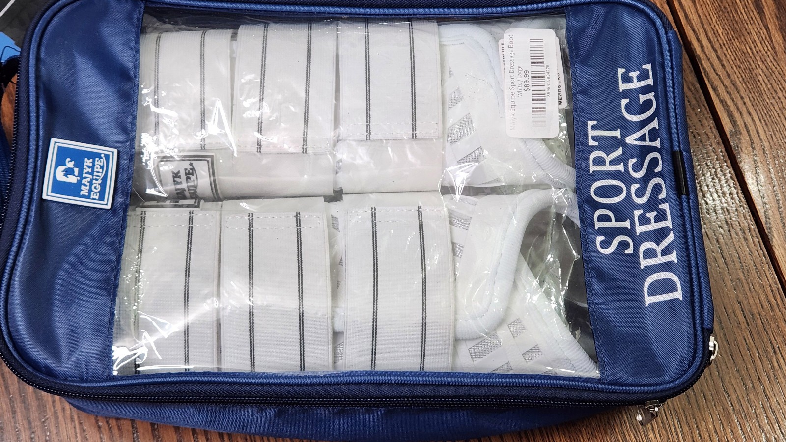 Majyk Equipe, New, Sport dressage boots, white, large, MSRP $89.99