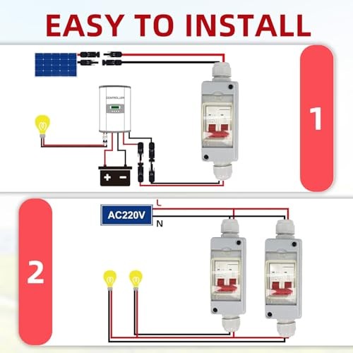 Solar Disconnect Switch, DC500V 32A IP65 Waterproof, DC Miniature Circuit