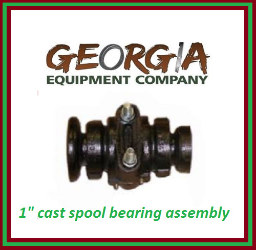 DISC HARROW BEARING COMPLETE 1" SQUARE WITH CAPS AND BOLTS  KING KUTTER 504110