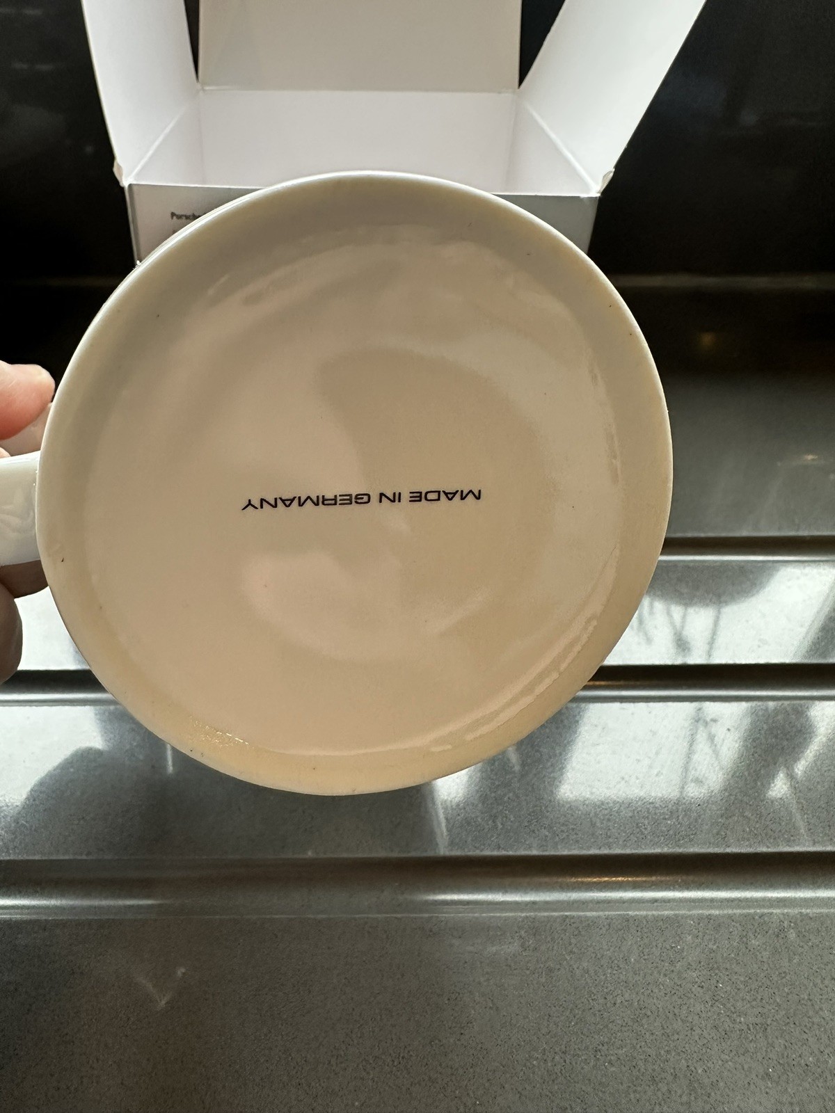 Porsche Crest Cup Large Gold Rim – Porsche Driver’s Selection New Boxed