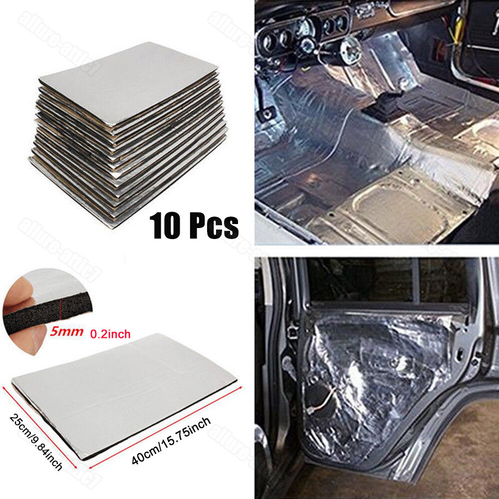 Self-adhesive Fireproof Sound Deadener Heat Insulation Mat For Car Hood Engine