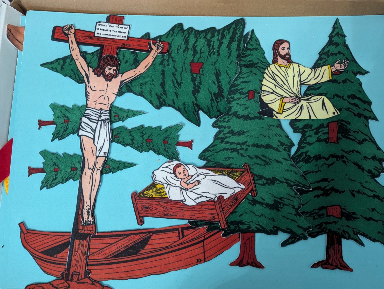 Betty Lukens Thru Bible in Felt Two Ways, Christian Armor, Trees, Fruit OfSpirit