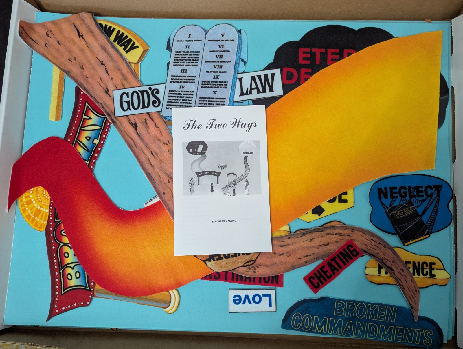 Betty Lukens Thru Bible in Felt Two Ways, Christian Armor, Trees, Fruit OfSpirit