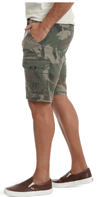 Men's Wrangler Cargo Shorts w Stretch Relaxed Fit CHOOSE SIZE 8 DIFFERENT COLORS