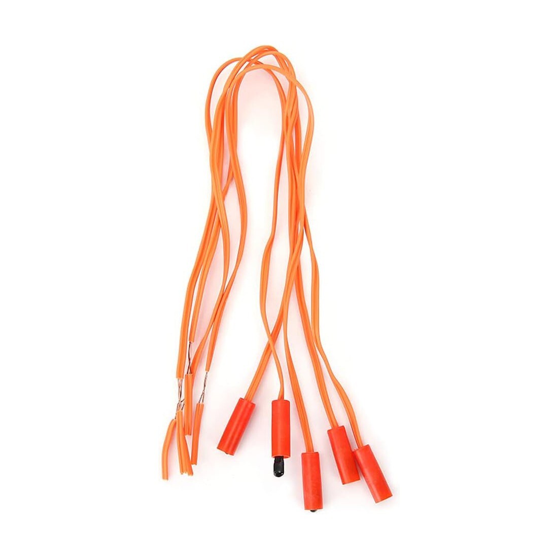 Emyplay 11.81 in Length Electriconic Copper Connecting Wire 100 pcs