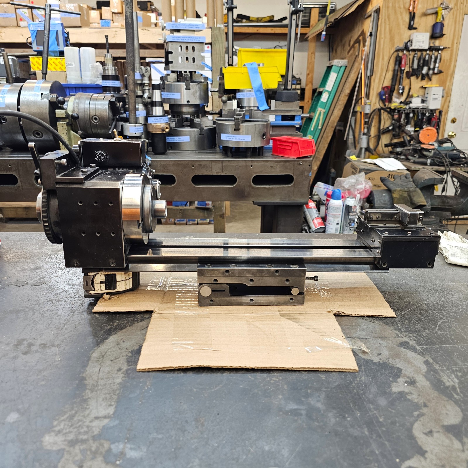 Motorized Grinding Fixture Indexer 3C Collet w/ Sine Plate Harig Lectric Centers