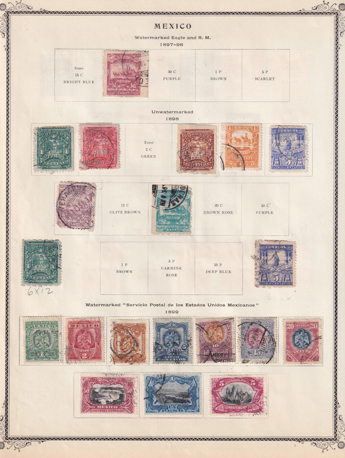 MEXICO - MINT AND USED COLLECTION ON ALBUM PAGES - DR. SCHULTZ ESTATE - Q198