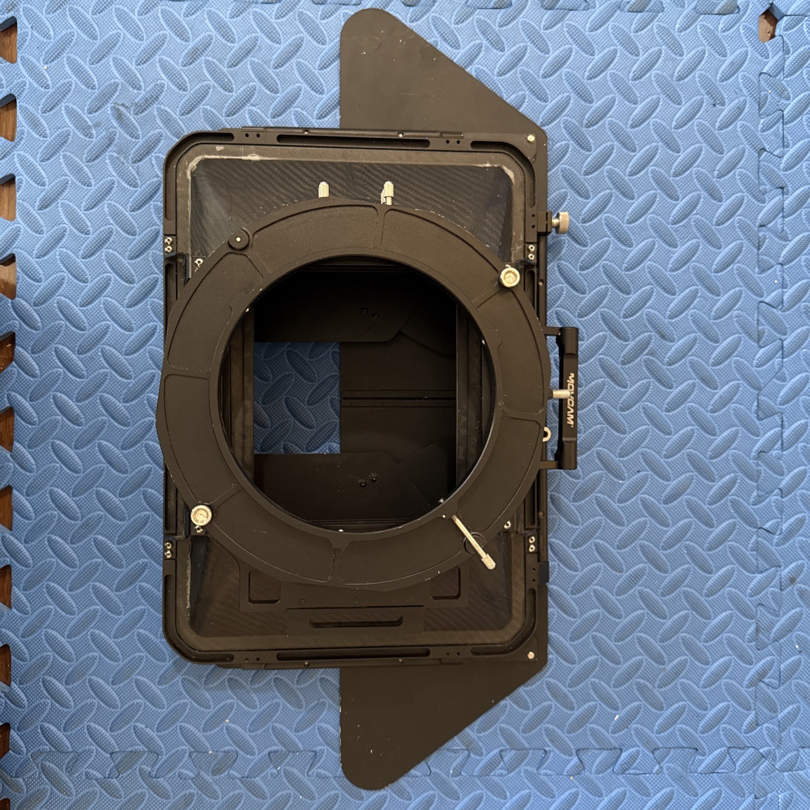 Movcam Pro Mattebox with 3 Stage Filter Carbon fiber Top Handle SideTopBotFlags!