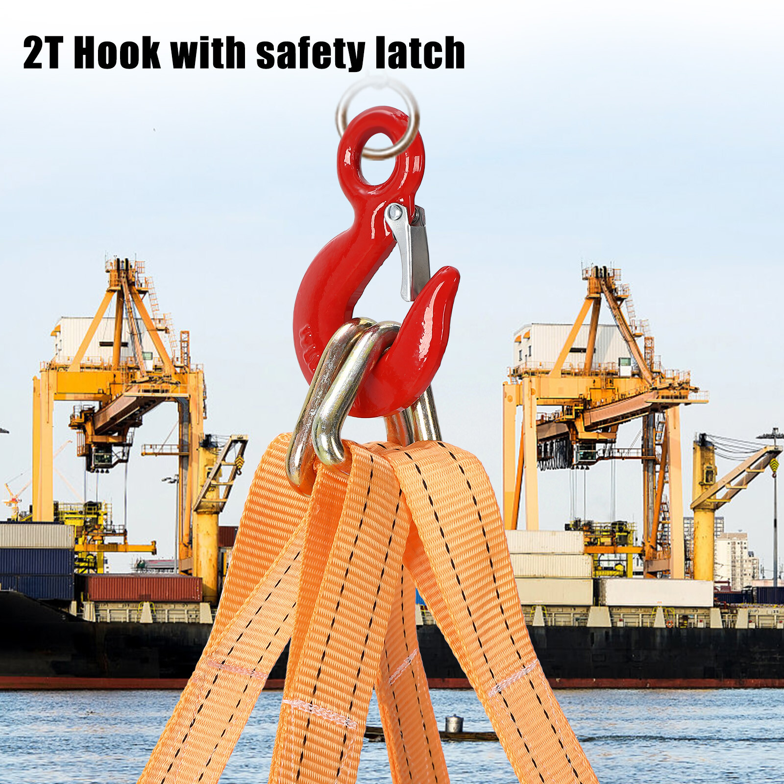 Watercraft Jet Ski Lift Sling 1500Lb Capacity Personal Watercraft Lifting Straps