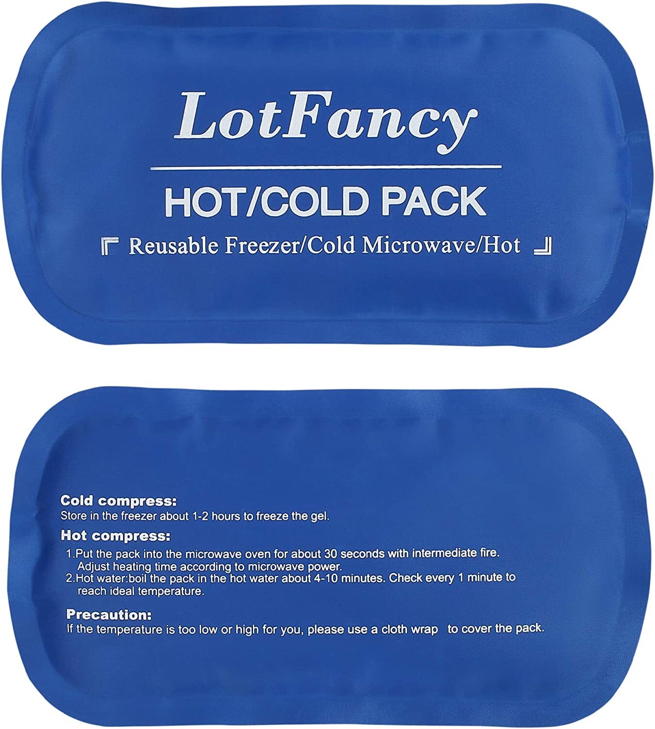 Reusable Hot Cold Compress Gel Ice Pack for Sports Injuries Pain Relief Packs