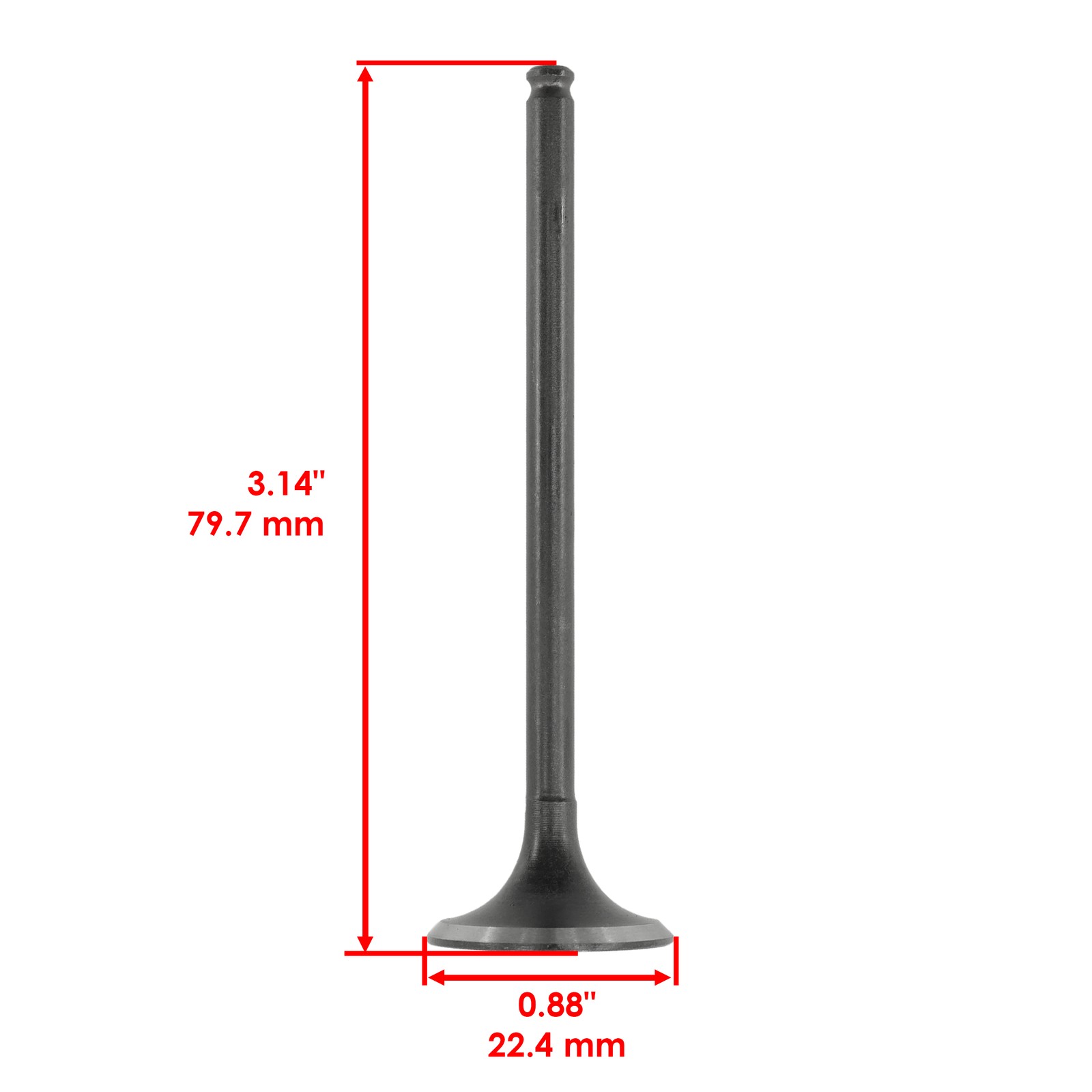 Engine Exhaust & Intake Valve Kit For Honda CRF150R CRF150RB 2007-2026