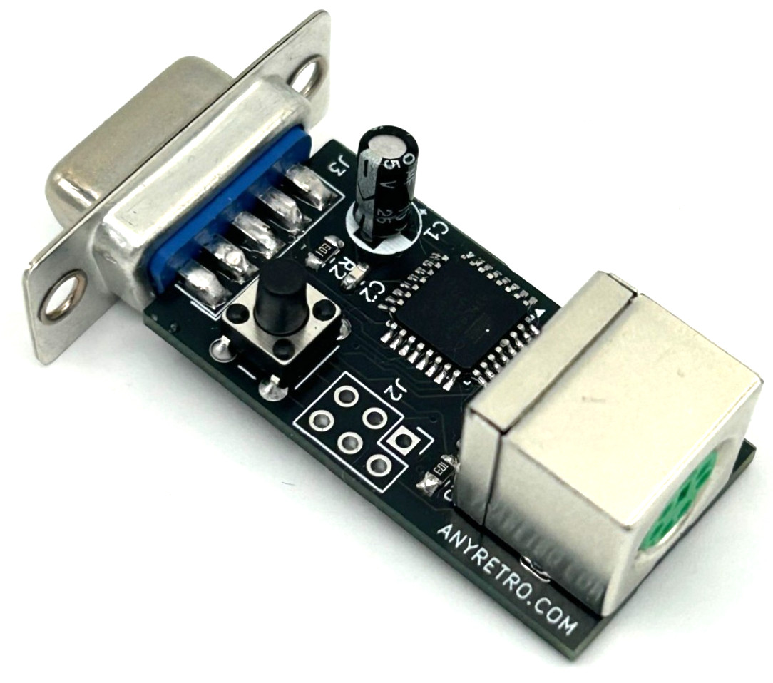 Commodore 64 1351 Compatible Optical Mouse with Adapter (Geos etc) - USA Seller