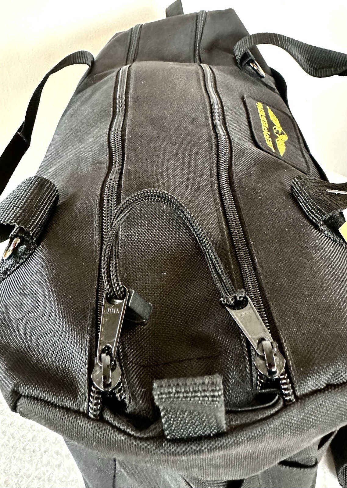 NEW JEPPESEN FLIGHT DUFFLE OVERNIGHT BAG Pilot Aviation Black 16'' L Dual Zip