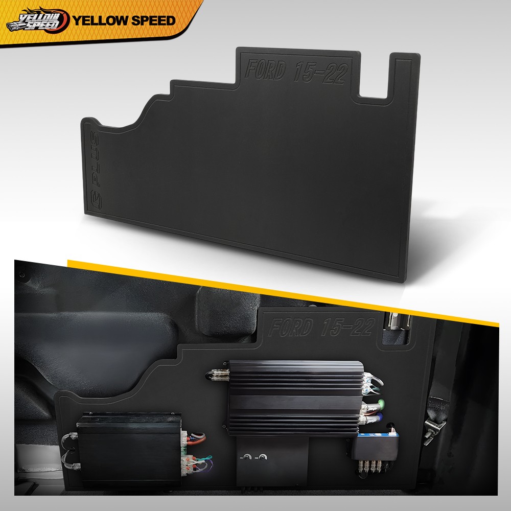 Custom Made Amplifier Rack Fits 2009-2024 Ford F-150/2017-2024 F-250 F-350 Truck