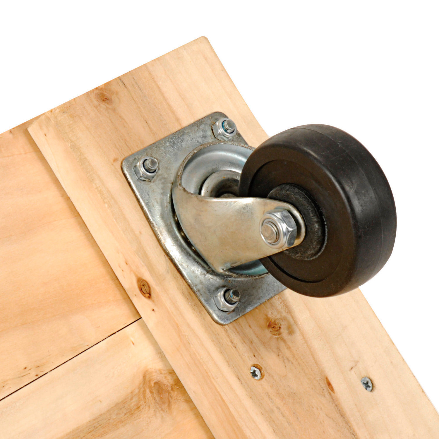 Hardwood Dolly - Solid Deck 24 x 16 1000 Lb. Capacity