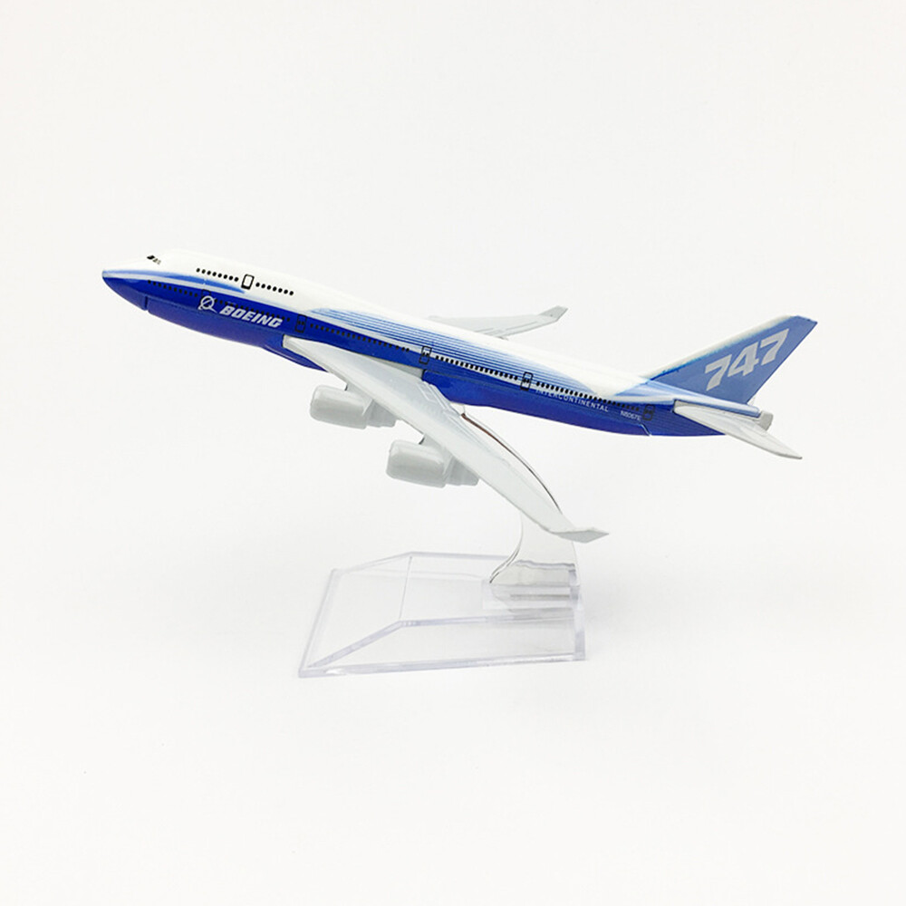 1:400 B747 Prototype Plane Model Airplane Simulation Aircraft Collection 16cm