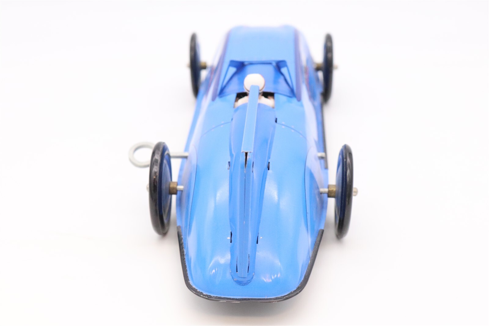 SCHYLLING COLLECTOR SERIES SIR IANS BLUEBIRD LAND SPEED RECORD TIN WIND UP CAR