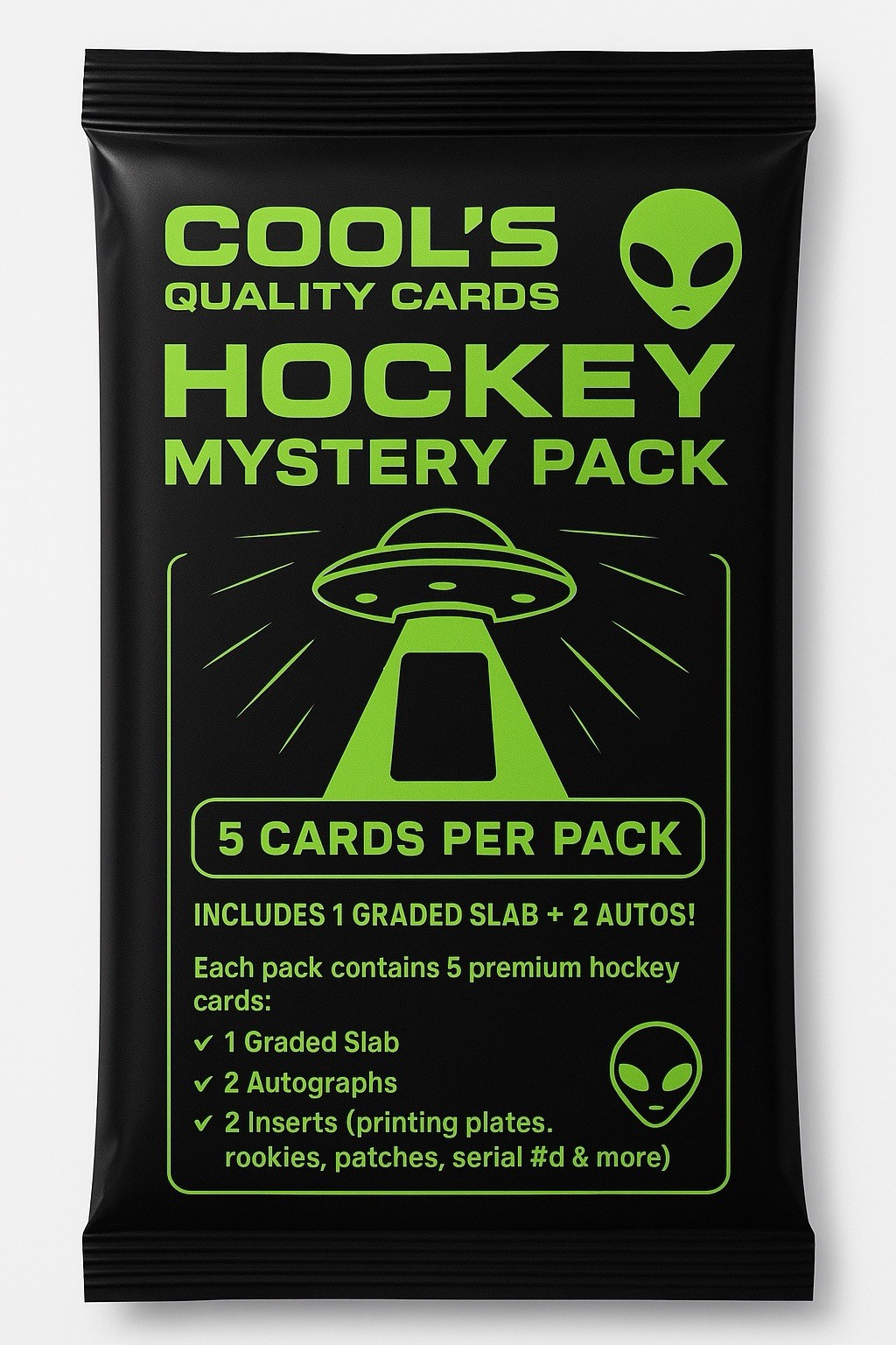 NHL Mystery Pack 2 Guarantee Autos And Guarantee Slab! 5 Cards Total Must Have!