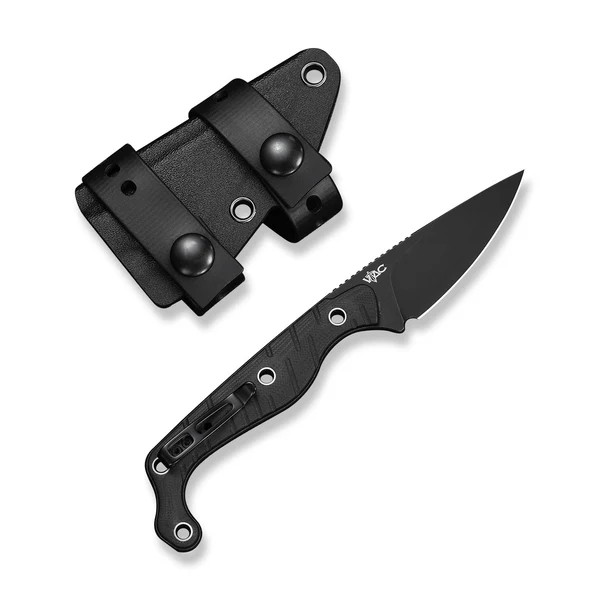 Civivi Knives SOKN Fixed Blade C22027-3 Black G10 Nitro-V Steel Knife